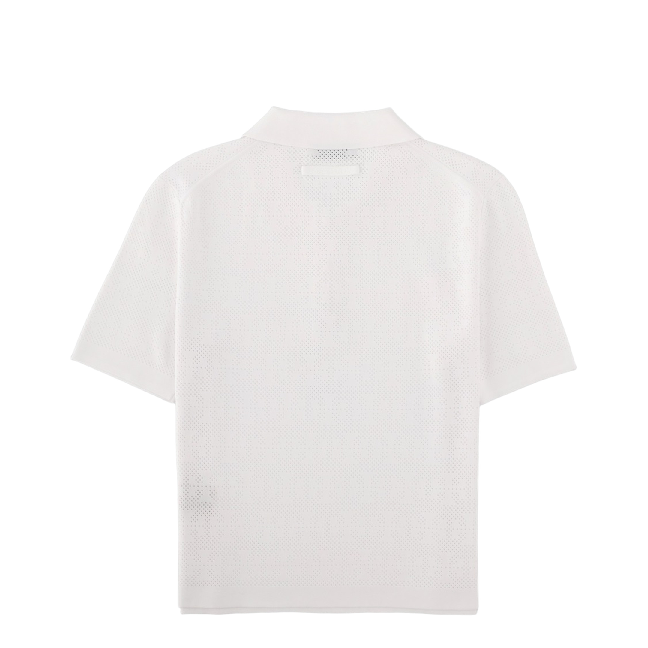 Pointelle Viscose Polo Shirt - Image 2