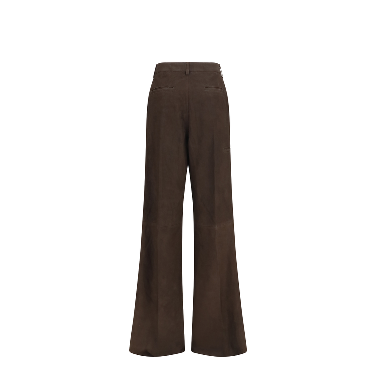 Wide-Leg Suede Pants - Image 2