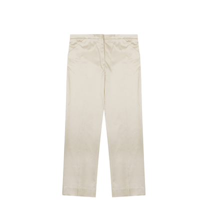 Cropped Straight Pants - Image 1