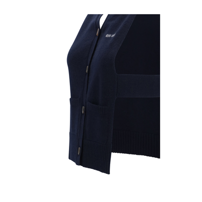 Cashmere Cardigan Vest - Image 4