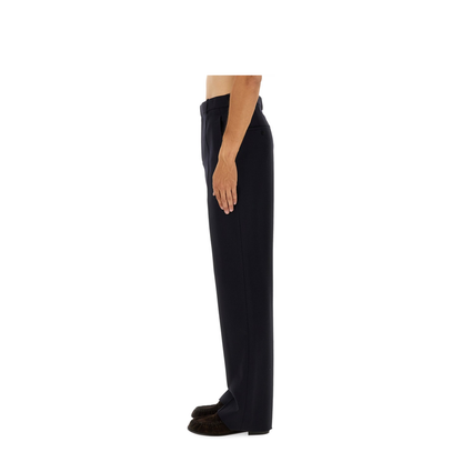 Chiné Wool Trousers - Image 3