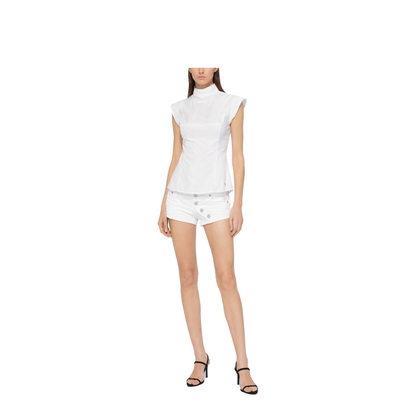 Sleeveless Inverted Shirt - Image 2