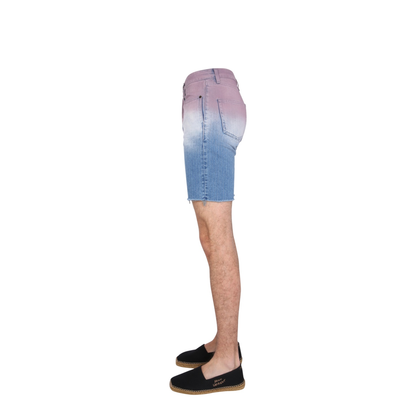 Blue Cotton Shorts - Image 3