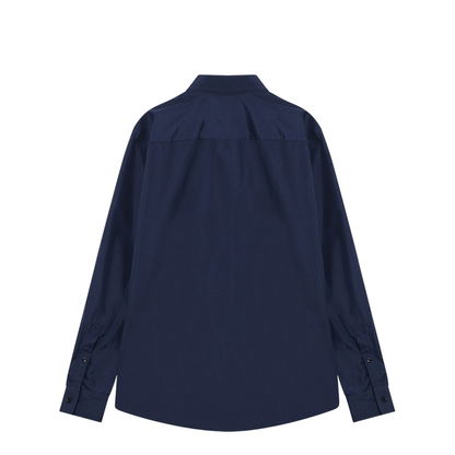 Blue Cotton Shirt - Image 2