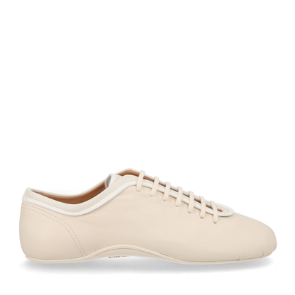 Ballerina Sneakers In Leather - Image 1