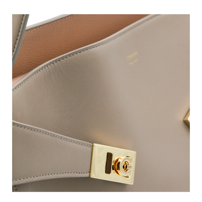 Hug Medium Calfskin Shoulder Bag - Nero - Image 7