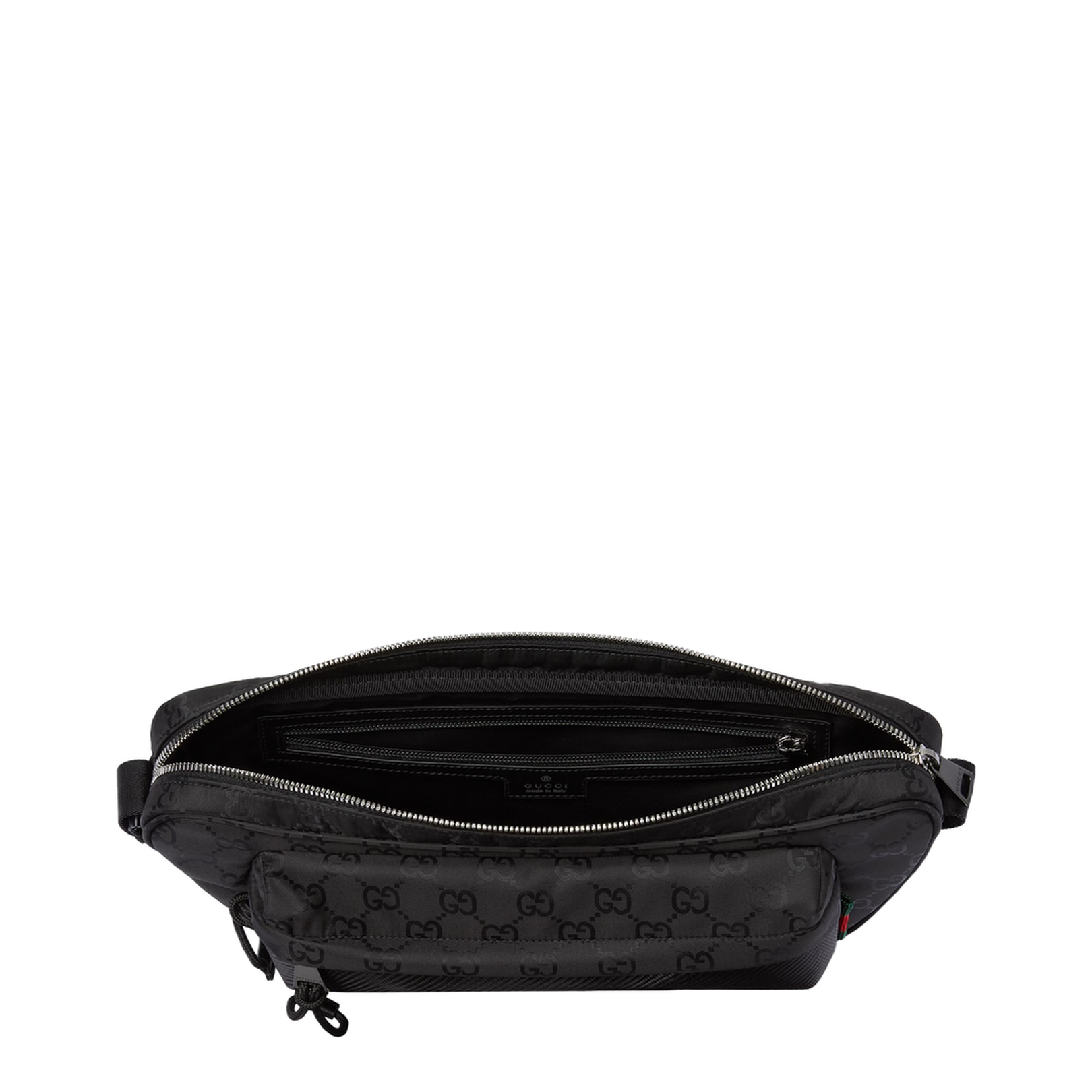 Nexus Large Slingbag in Black GG Nylon - Image 4