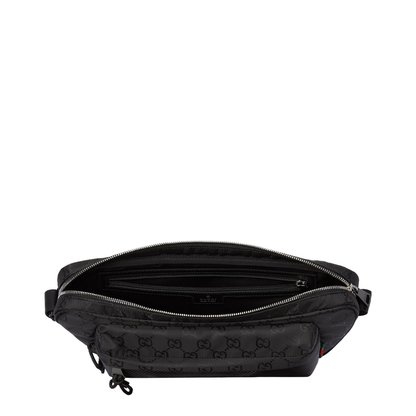 Nexus Large Slingbag in Black GG Nylon - Image 4
