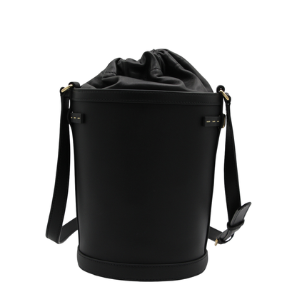 Antibes Bucket Bag Medium Leather - Black - Image 6