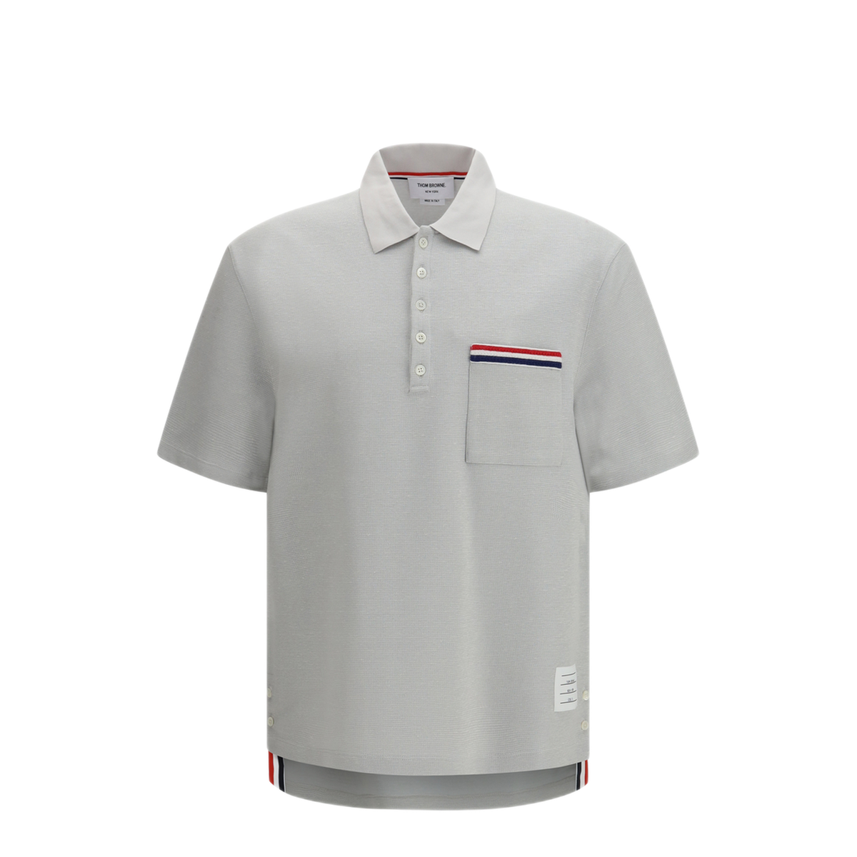 Short Sleeve Polo With Chest Pocket - Image 1