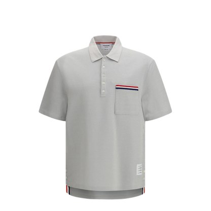 Short Sleeve Polo With Chest Pocket - Image 1