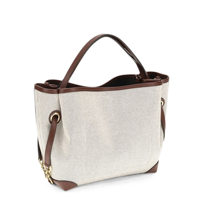 Small Clover Double Carry Bag in Canvas - Image 2