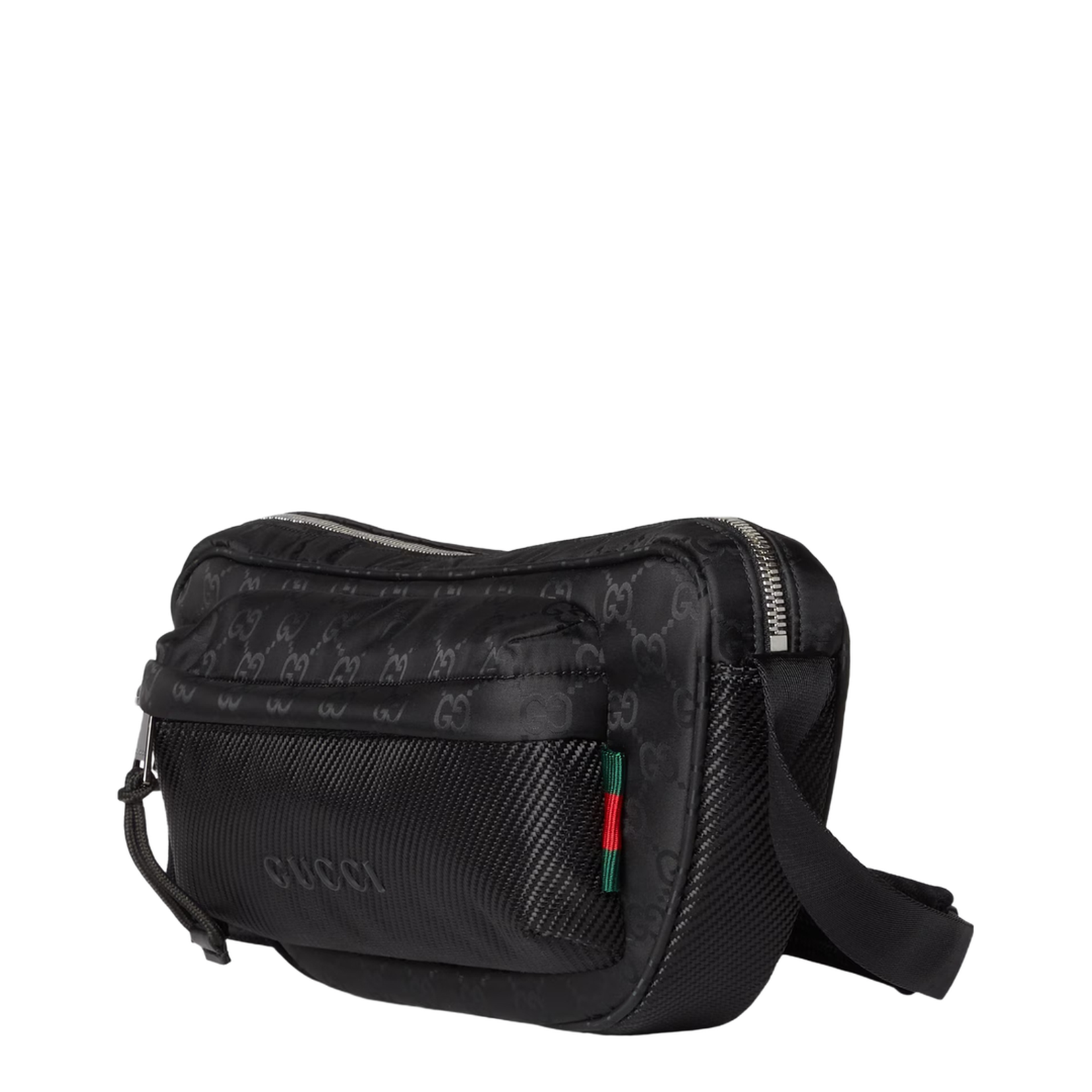 Nexus Large Slingbag in Black GG Nylon - Image 2