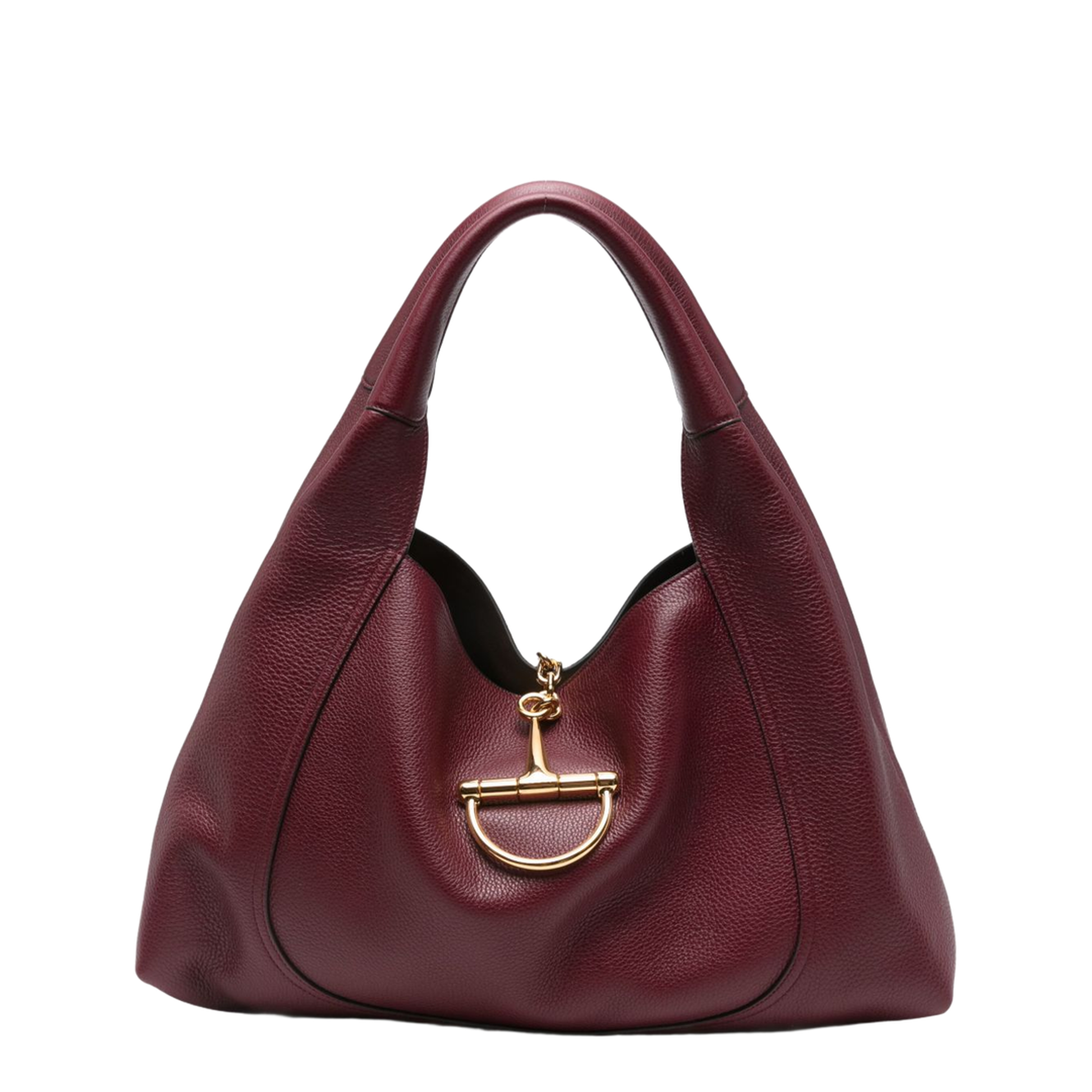 Softbit Maxi Leather Shoulder Bags - Red - Image 1