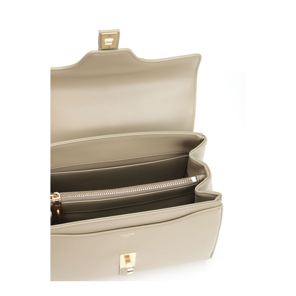 Small 16 Satinated Hand Bag Calfskin Grey - Image 4