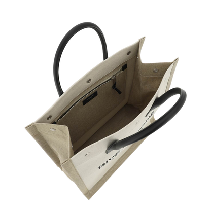 Two-tone Canvas Rive Gauche Shopping Bag - Image 2
