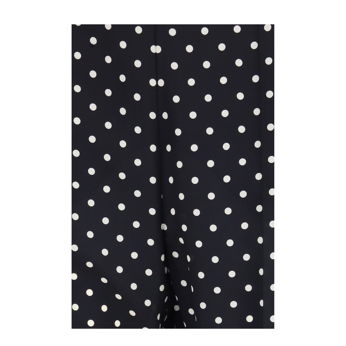 Polka Dot Cr Pe De Chine Pants - Image 3