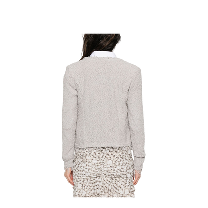 Cotton Jacket - Light Grey - Image 5