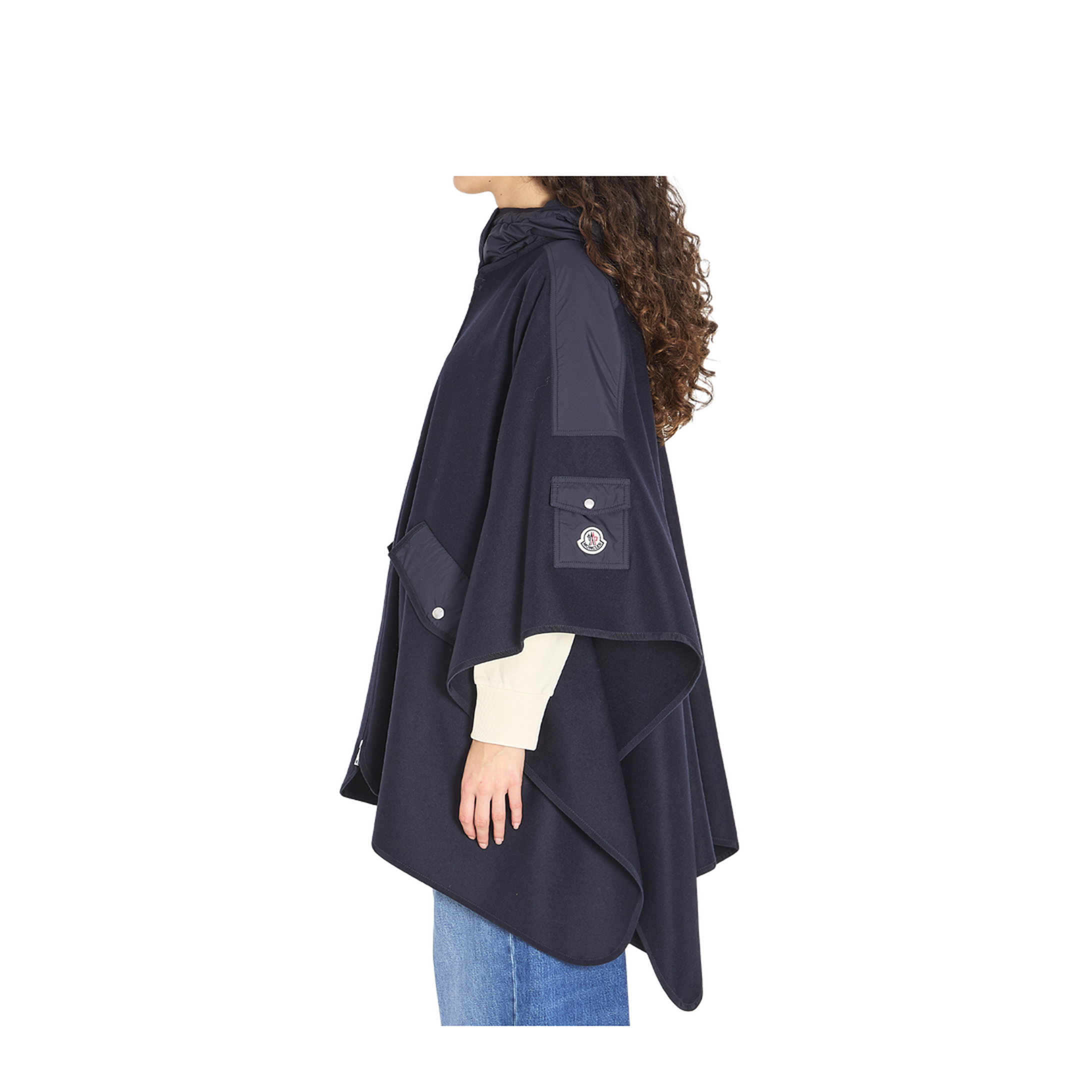 Wool and Nylon Cape - Image 3