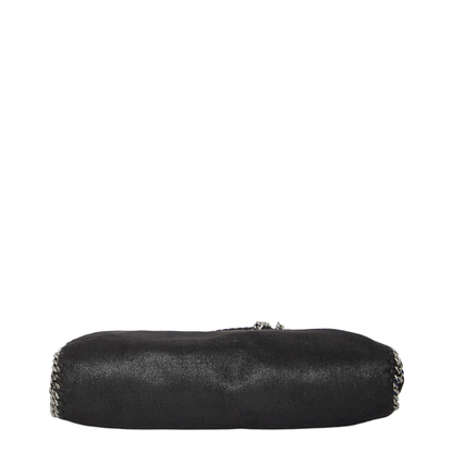 Falabella Fold-Over Shaggy Deer Tote Bag - Black - Image 3