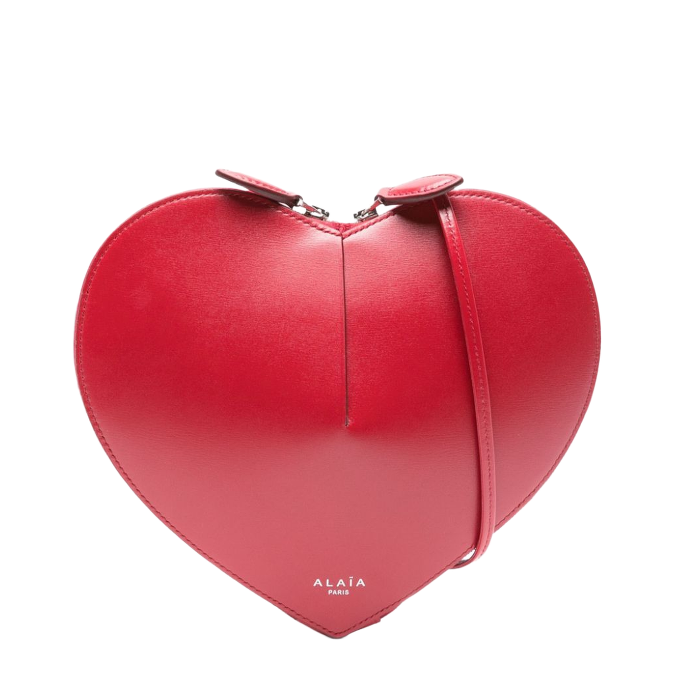 Le Cœur Calfskin Shoulder Bag - Laque - Image 1