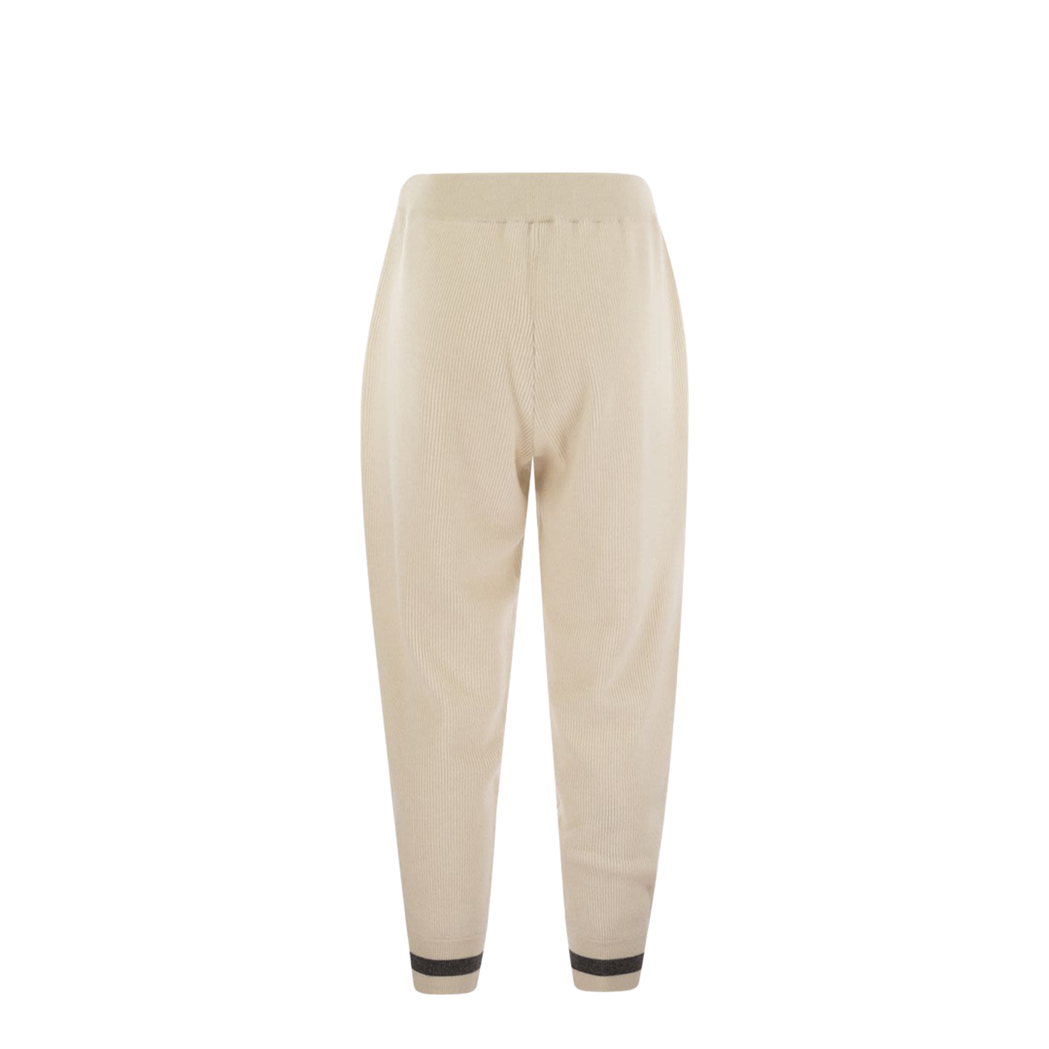English Rib Cashmere Knit Trousers - Image 4