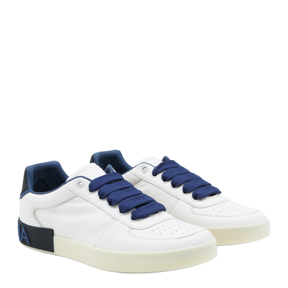Portofino Sneakers White Denim Blue - Image 3