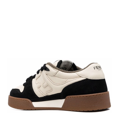 Match Suede and Leather Sneakers - Image 2