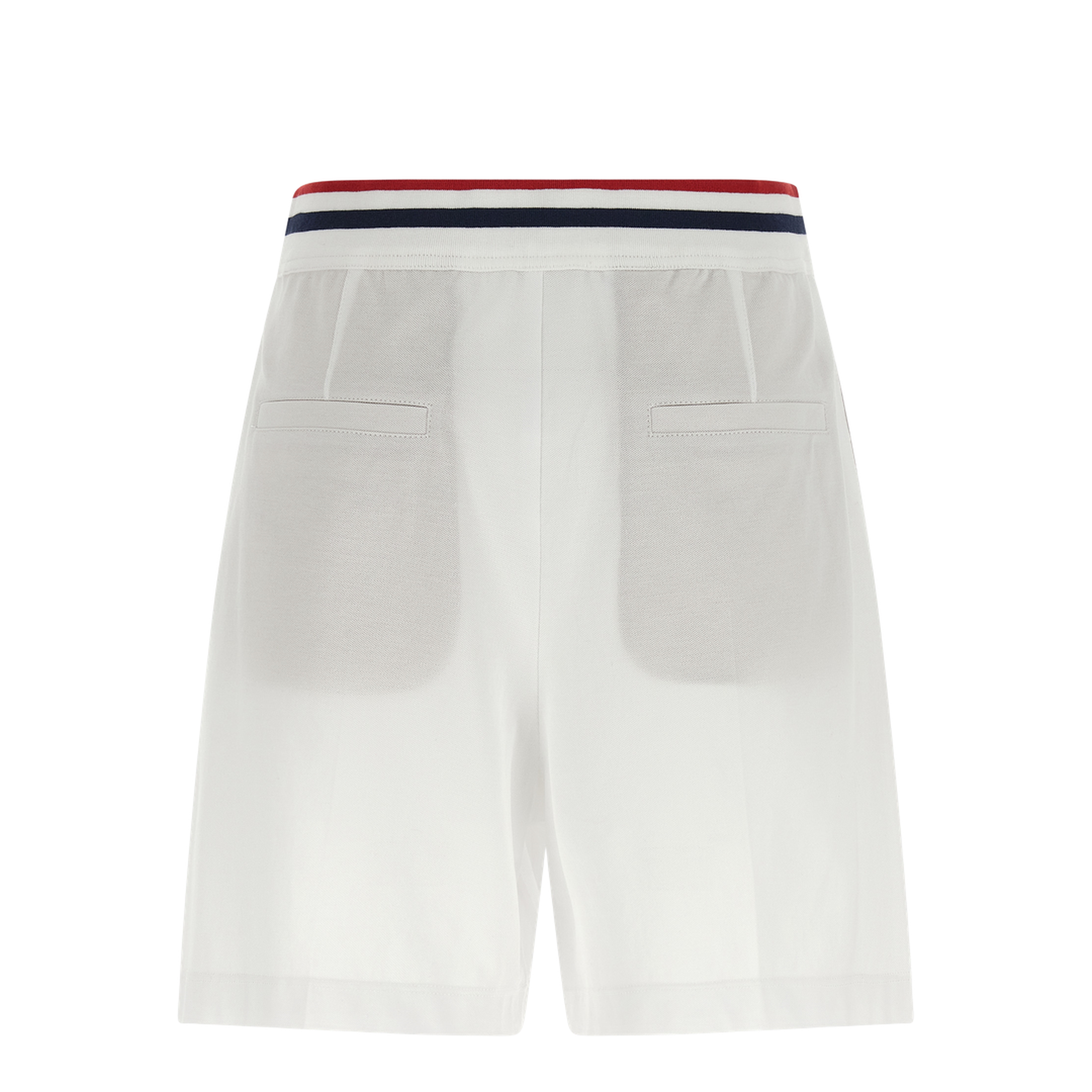 Elasticated-Waist Shorts White - Image 2