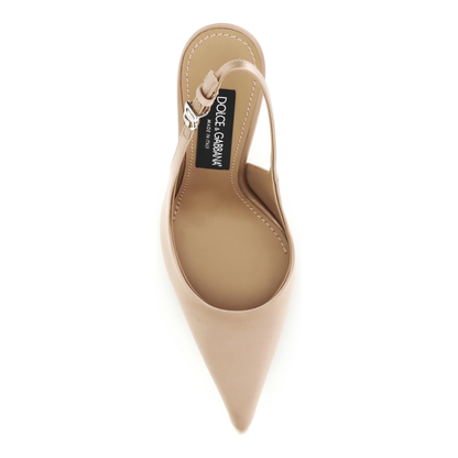 Satin Slingback Pumps - Image 4