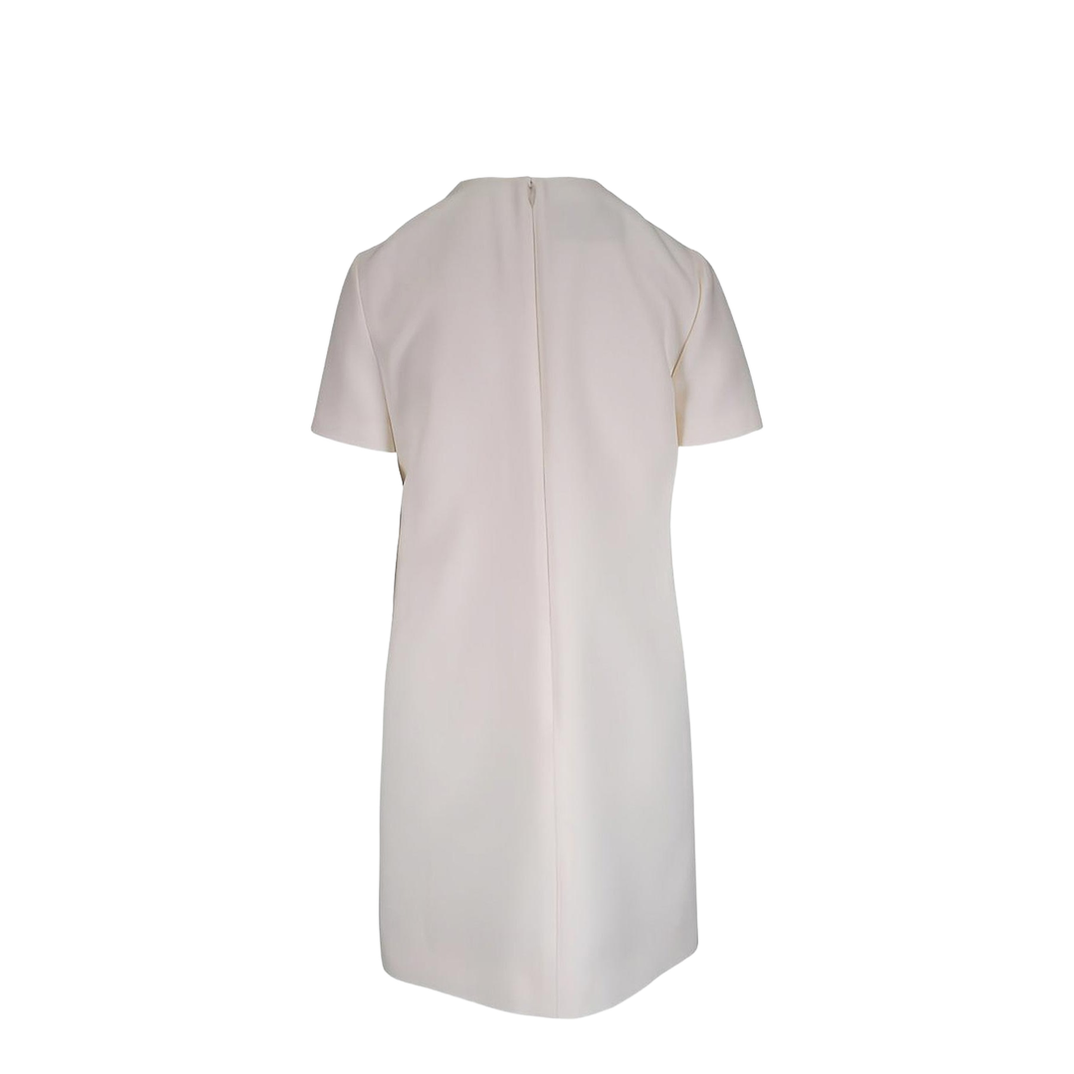 Vlogo Signature Wool And Silk Dress - Image 4
