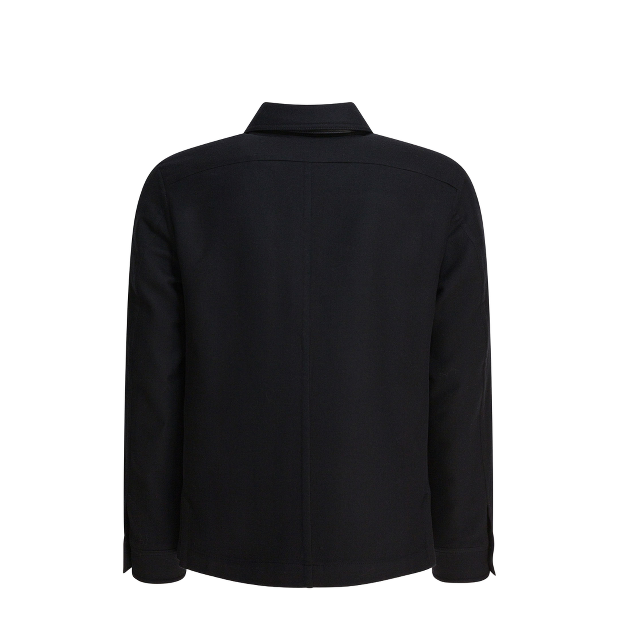 Wool And Silk Overshirt Jacket - Image 2
