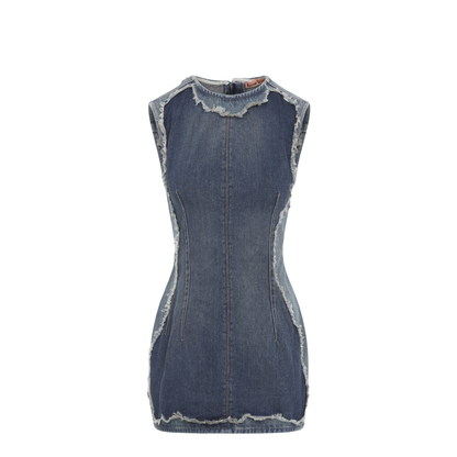 Cotton Mini Dress - Image 3
