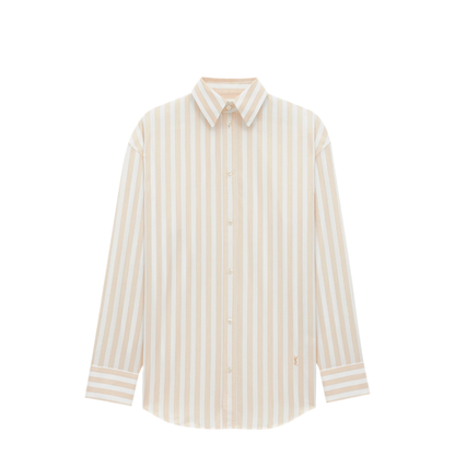 Striped Cotton Cassandre Shirt - Image 1