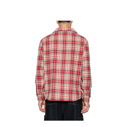 Oversized Shirt in Tartan Virgin-Wool Flannel - Image 3