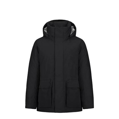 Crinkle Metallic Parka - Image 1