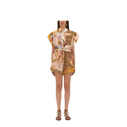 Ascension Linen Playsuit - Image 1