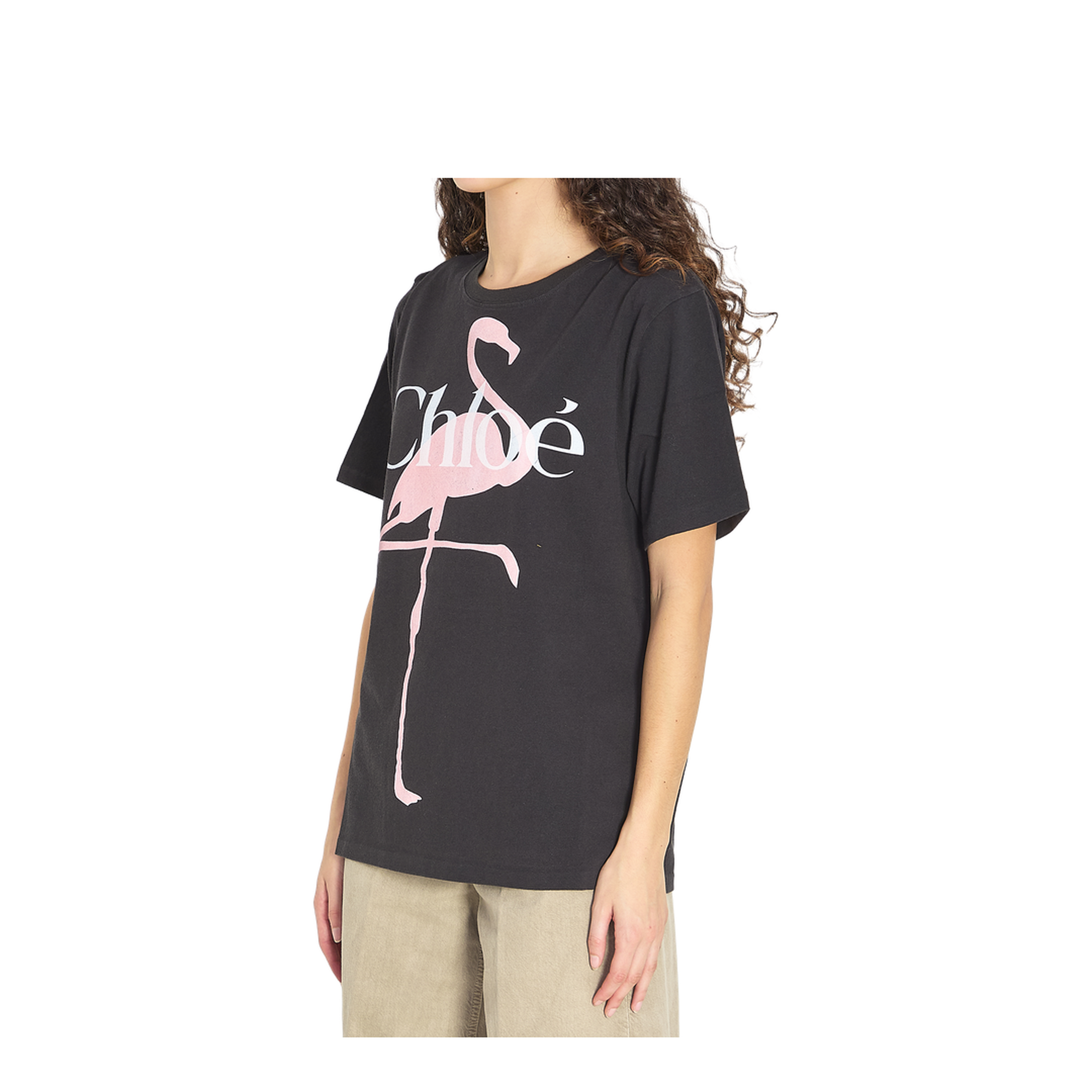 Oversized T-shirt with logo - Image 2