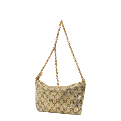 Metallized Evening Bag with Charm - Image 2