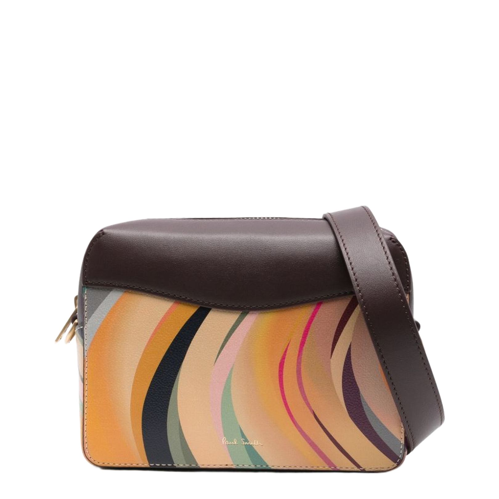 Swirl Leather Crossbody Bag - Image 4