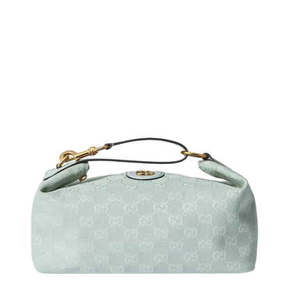 Vanity Medium Canvas Handbag - Blue - Image 1