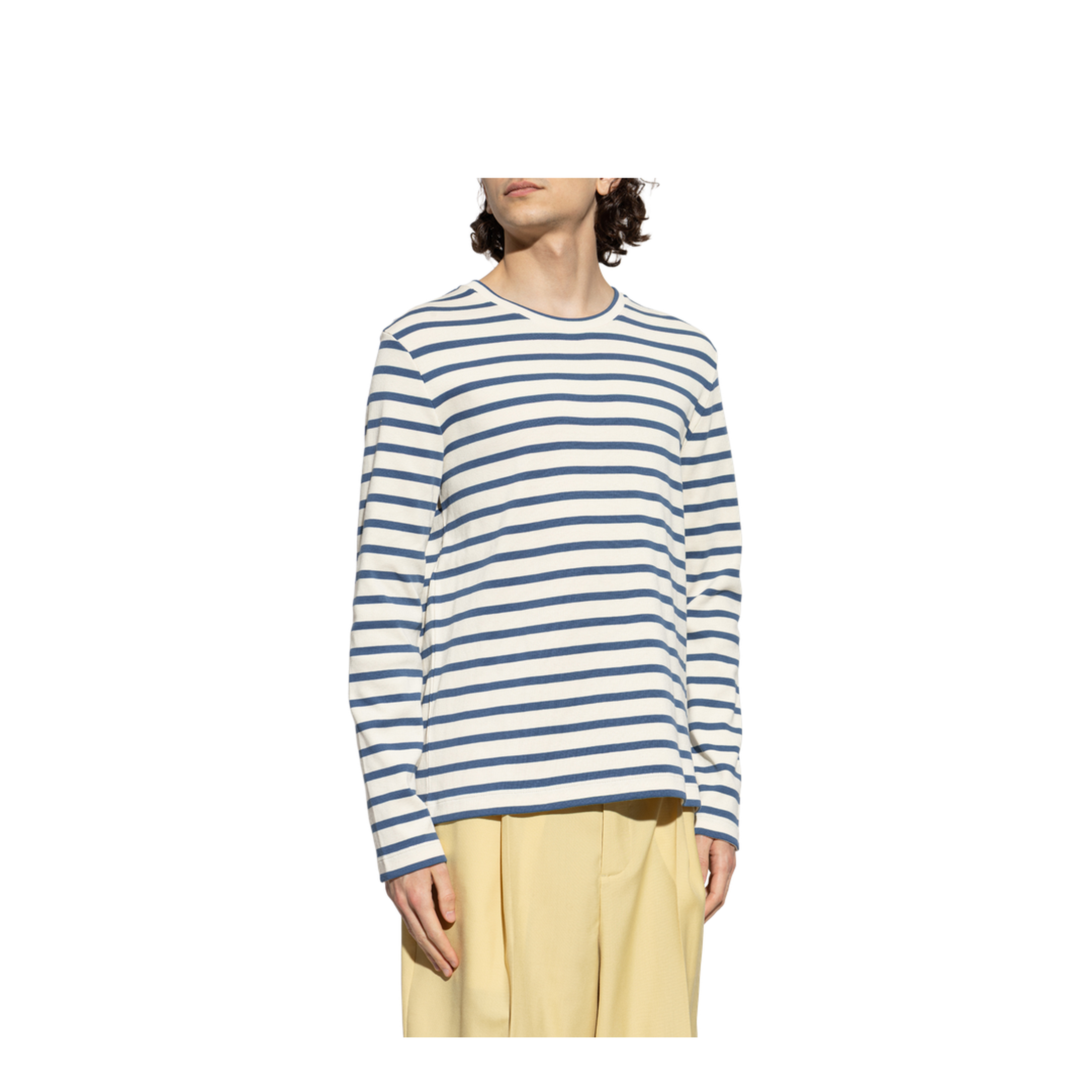 Men's Striped Long Sleeve Top - Image 4