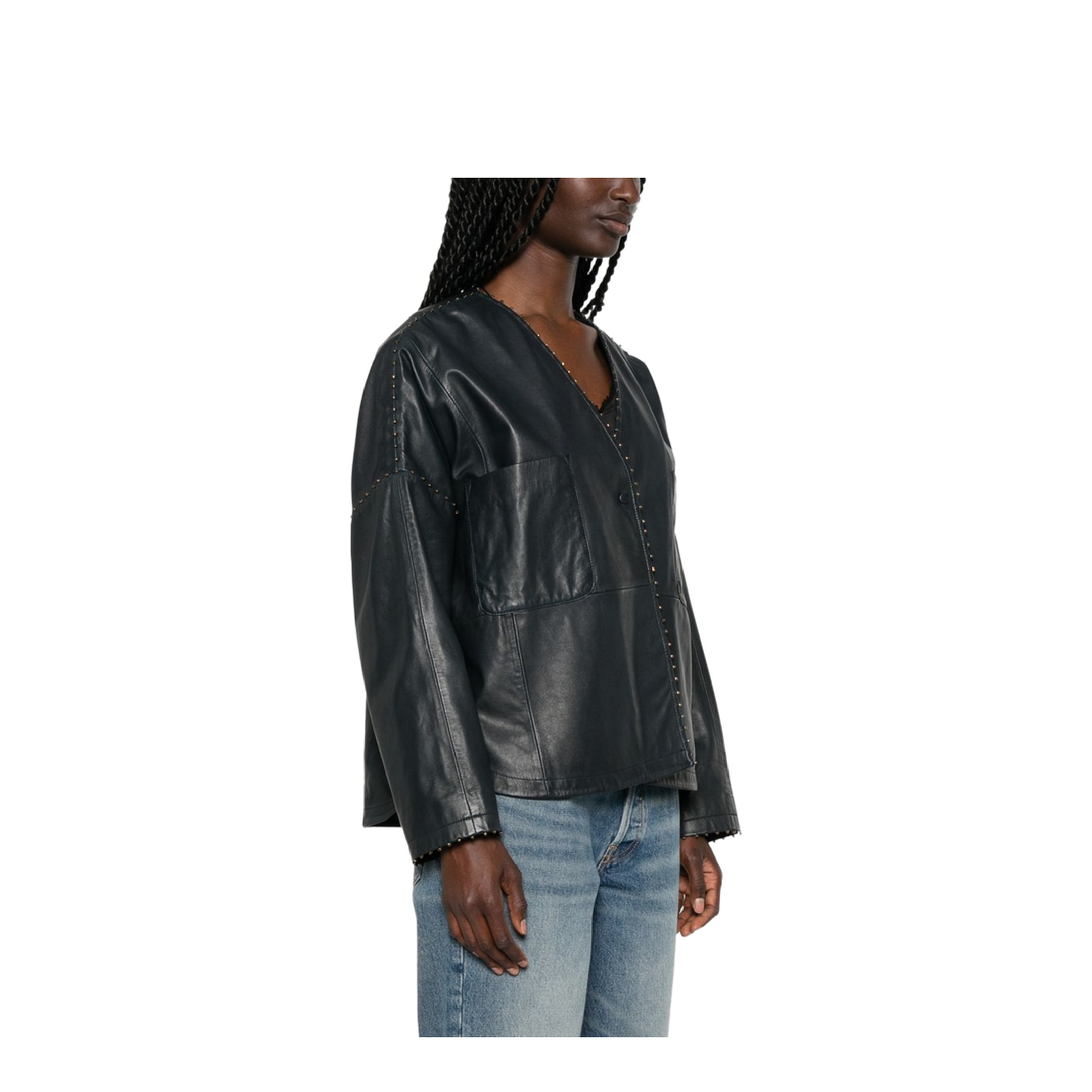 Jackets Petrol Blue - Image 4