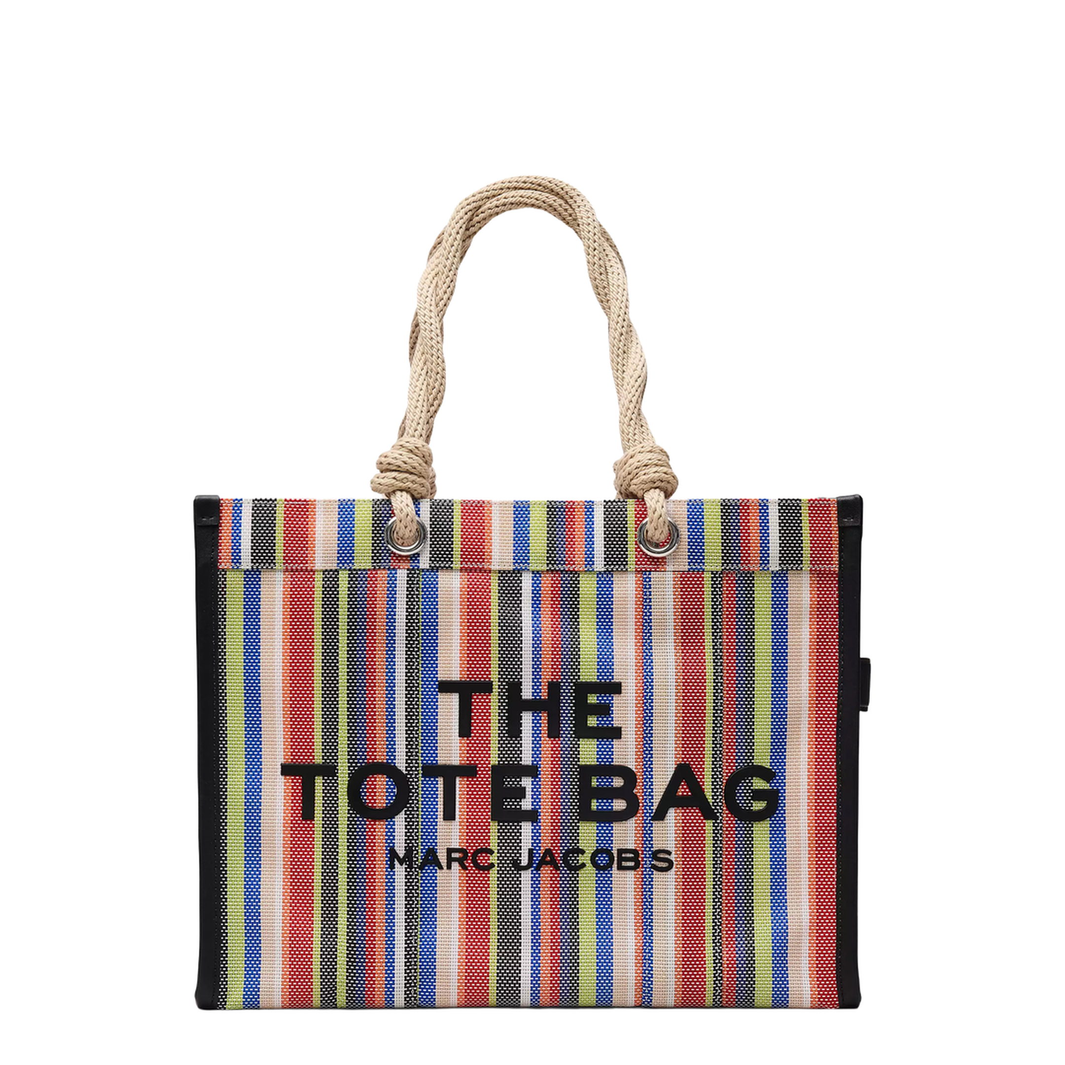 Large Mesh Tote Bag - Red Multi - Image 1