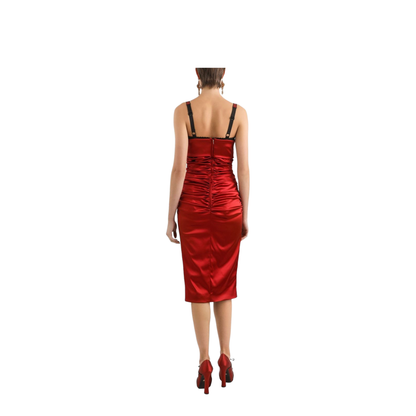 Longuette Dress with Cone Cups - Image 5