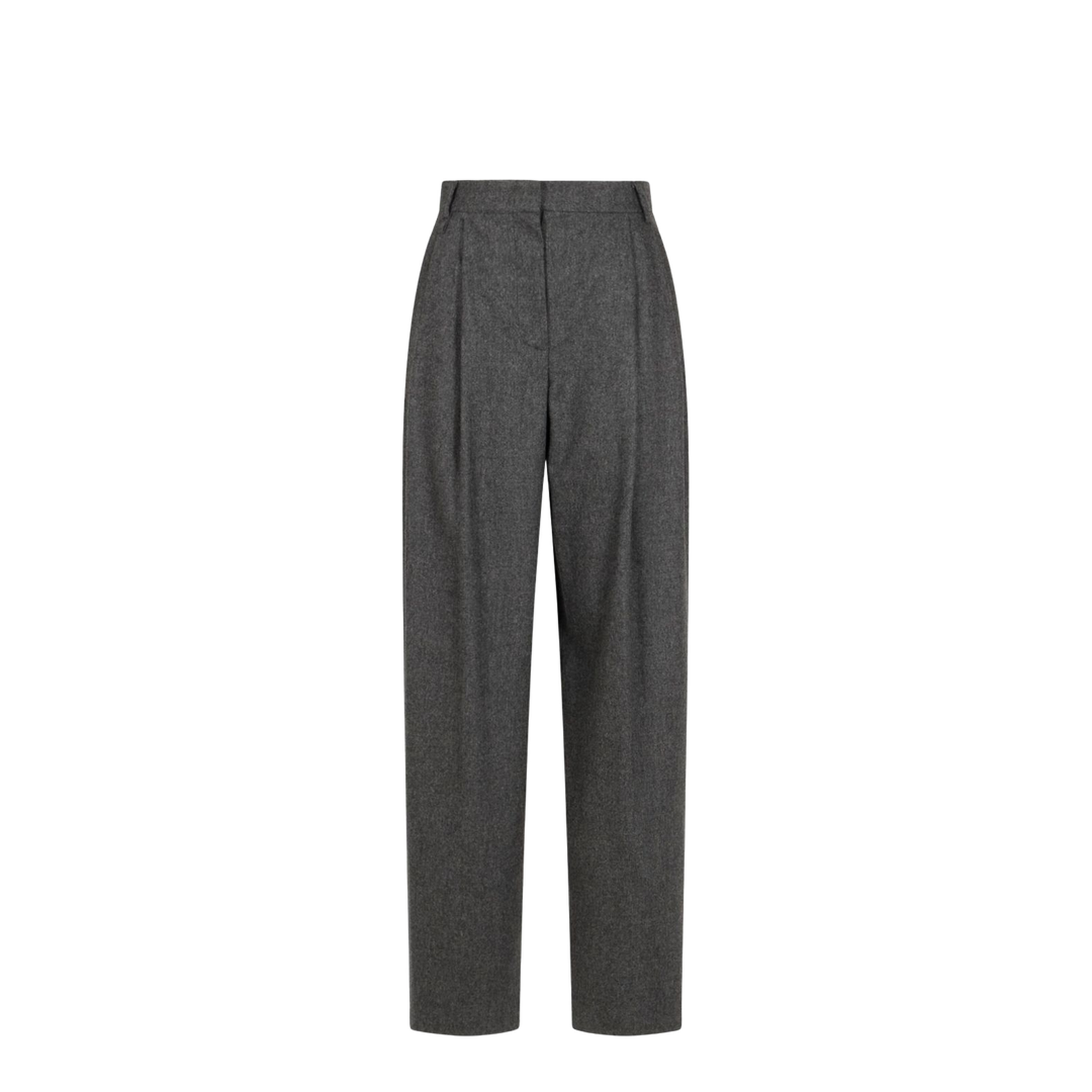 Wool Checked Trousers - Image 1