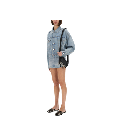 Denim Clip-On Trucker Jacket - Image 2