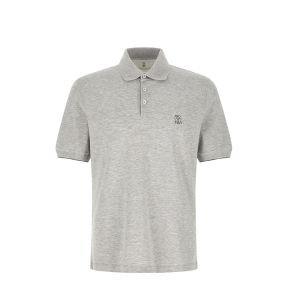 Logo Piqué Polo Shirt - Image 1