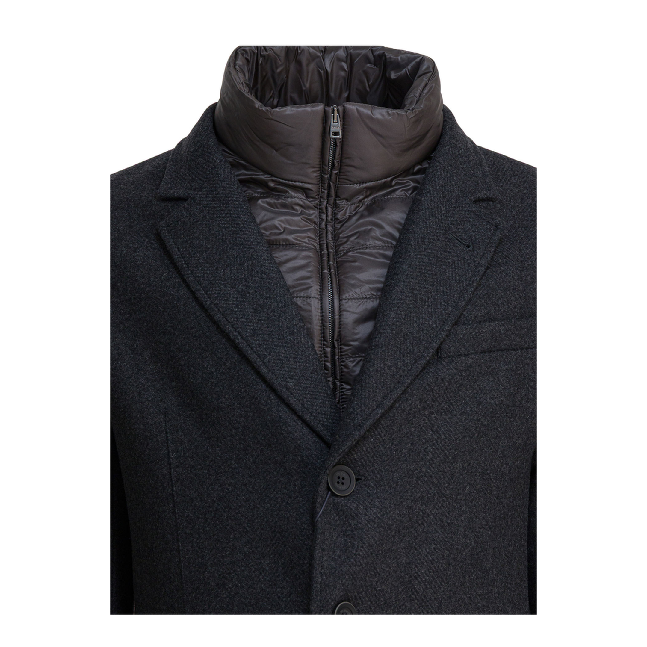Wool Coat With Vest - Image 3