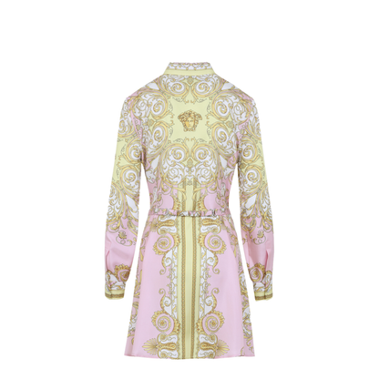 Silk Mini Dress - Image 4